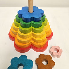 QToys - Stacking flowers