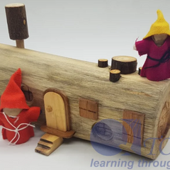 QToys - Steiner Inspired Log House