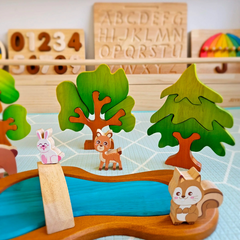 QToys - Woodland Animal Play Set
