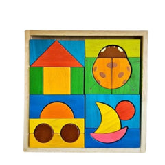 QToys - Four in one puzzle