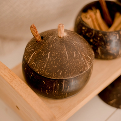 QToys - Coconut Spice Jar and Rack