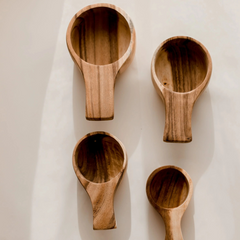 QToys - Wooden Measuring cups set of 4