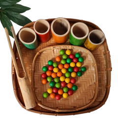 QToys - Square Bamboo Trays