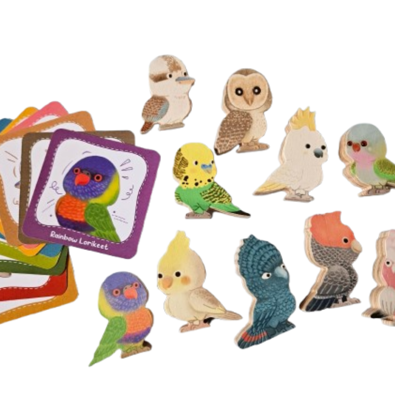 QToys - Australian Birds Set of 10