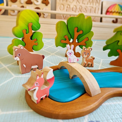 QToys - Woodland Animal Play Set