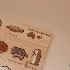 QToys - Natural Australian Animal Puzzle
