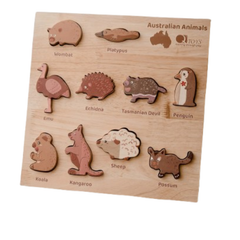 QToys - Natural Australian Animal Puzzle