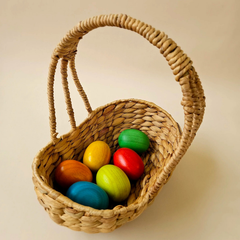 QToys - Jumbo Rainbow Wooden Eggs