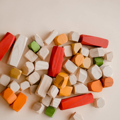 QToys - Jumbo Coloured Stacking Gems