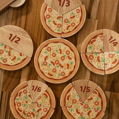 QToys - Pizza Fraction learning Kit