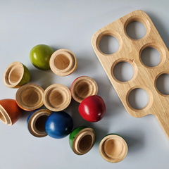 QToys - Hollow eggs set of 6