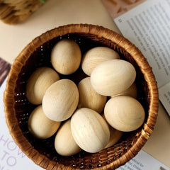 QToys - Natural eggs with tray
