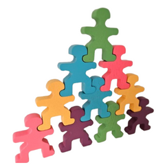 QToys - Pastel Shades Balancing People