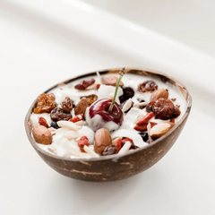 QToys - Check Pattern Coconut Bowl