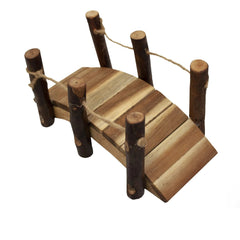 QToys - Natural Wooden Bridge