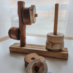 QToys - Montessori Horizontal  and Vertical Stacker