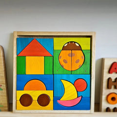 QToys - Four in one puzzle