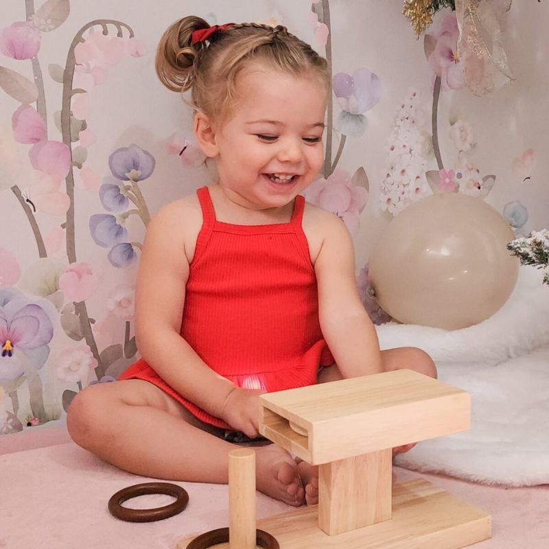 QToys - Montessori rings activity