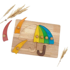 QToys - Colourful Umbrella Puzzle