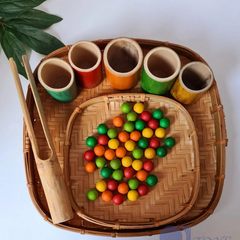 QToys - Square Bamboo Trays