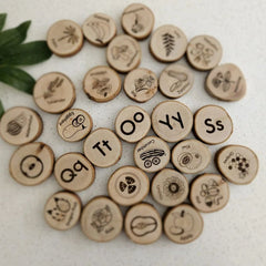 QToys - Natural Flora Alphabet Set