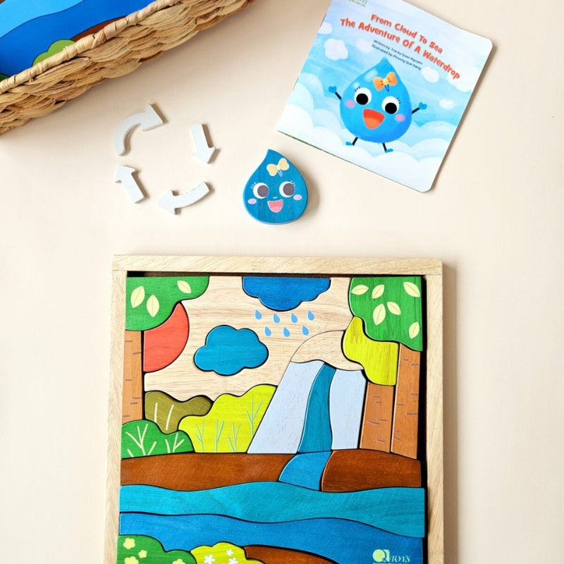 QToys - The Water Cycle Story and Play Set