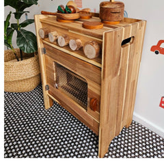 QToys - Natural Wooden Stove