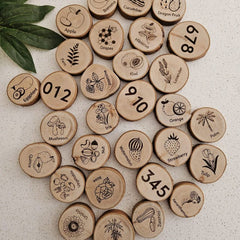 QToys - Natural Flora Alphabet Set