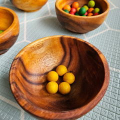 QToys - Wooden bowls set of 5