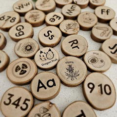 QToys - Natural Flora Alphabet Set
