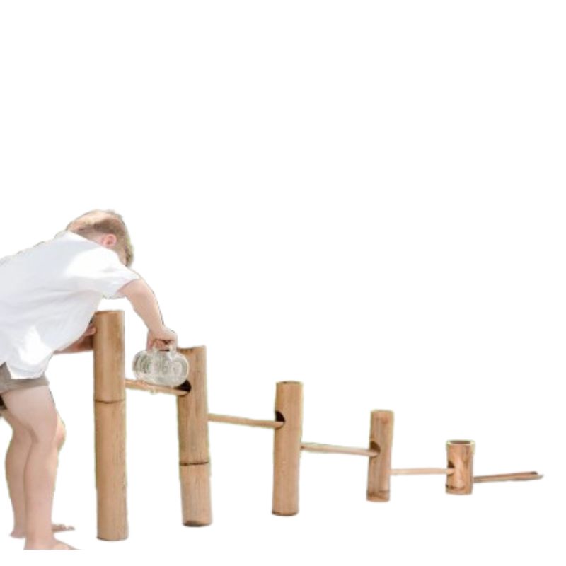 QToys - Bamboo Roll A Ball Track