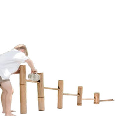 QToys - Bamboo Roll A Ball Track