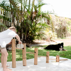 QToys - Bamboo Roll A Ball Track