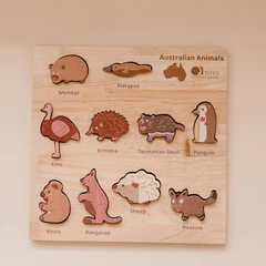 QToys - Natural Australian Animal Puzzle