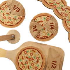 QToys - Pizza Fraction learning Kit