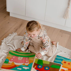 QToys - Car Puzzle Play Set