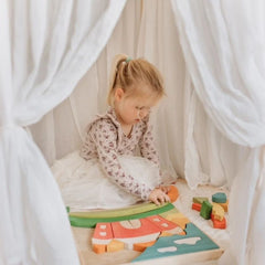 QToys - Fairy Castle Puzzle Play Set