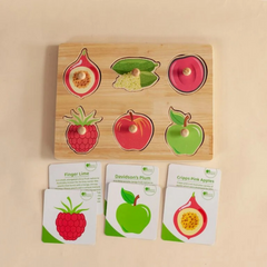QToys - Fruit Knob Puzzle