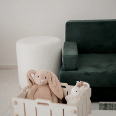 QToys - Stackable Wooden Crate Storage Box