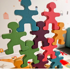 QToys - Pastel Shades Balancing People