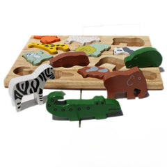 QToys -  Animal Play Set and Puzzle