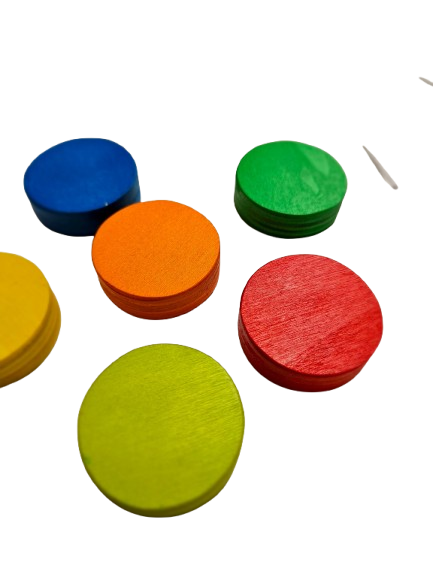 QToys - Rainbow coins 18pcs