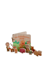 QToys - Gingerbread Man Book &amp; Play Set