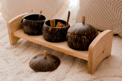 QToys - Coconut Spice Jar and Rack