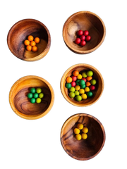 QToys - Wooden bowls set of 5